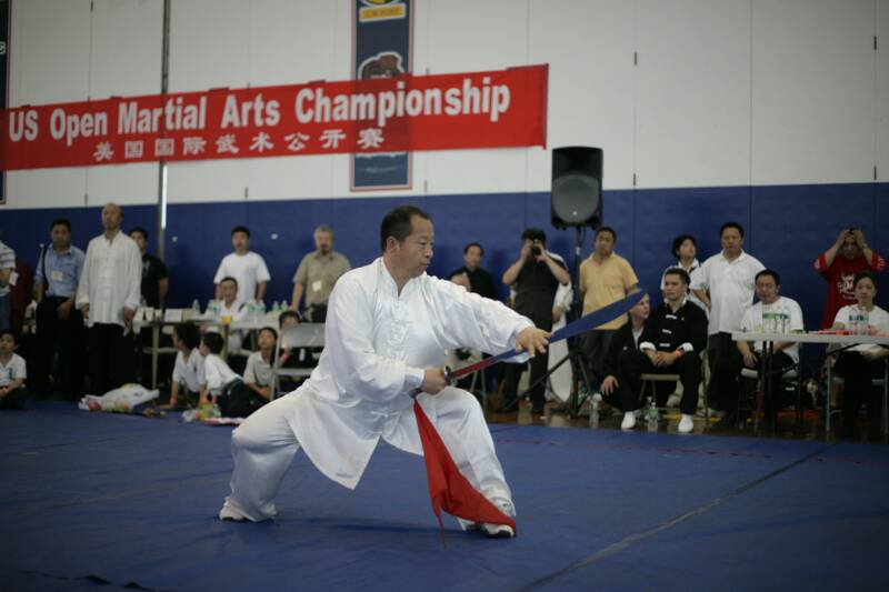 Master demonstration at US Open Martial Arts Championship organized by the WFMAF
