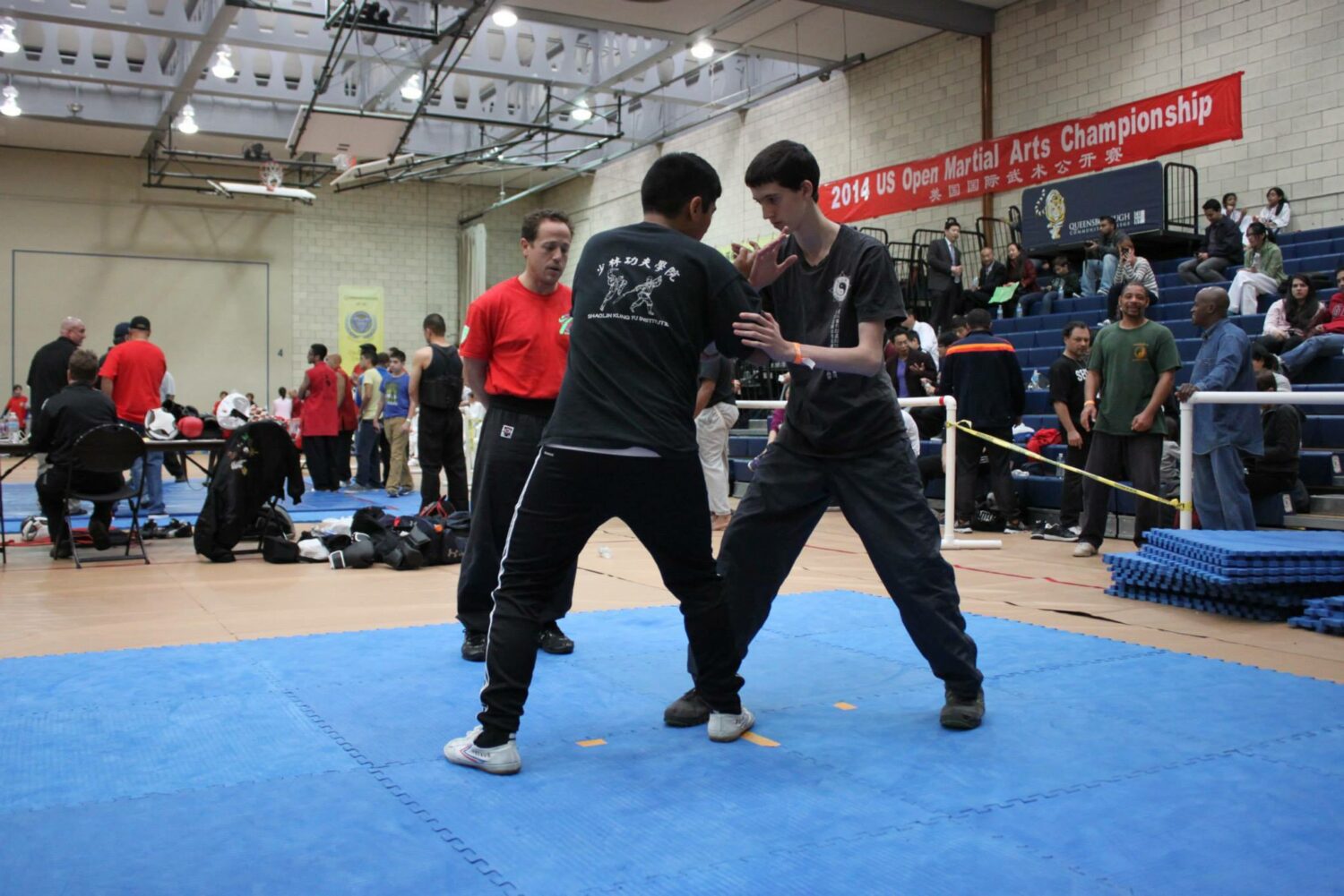 Push Hands competition at US Open Martial Arts Championship organized by the WFMAF