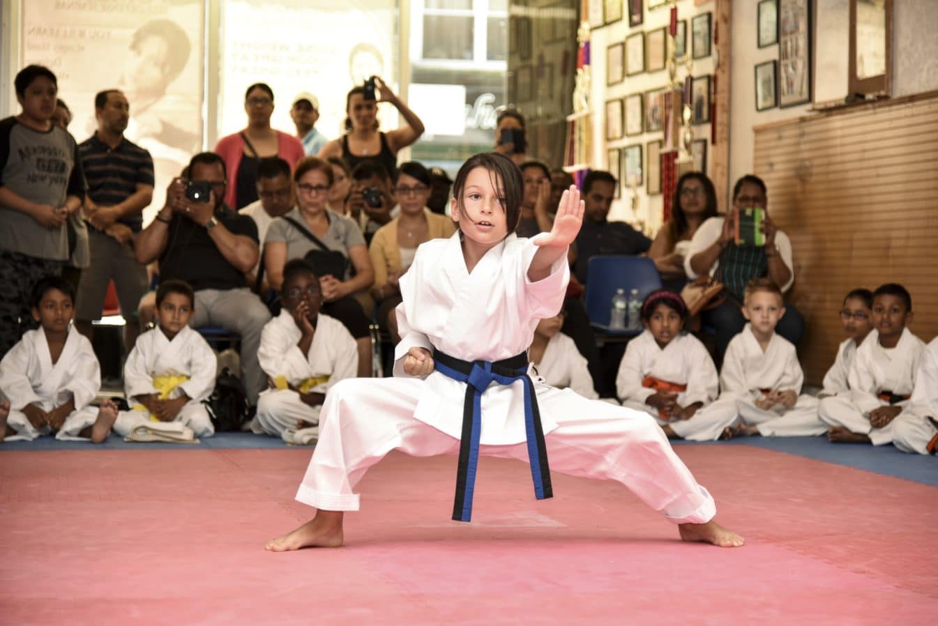 Karate Ceremony Demonstration at Born-2-Win Martial Arts