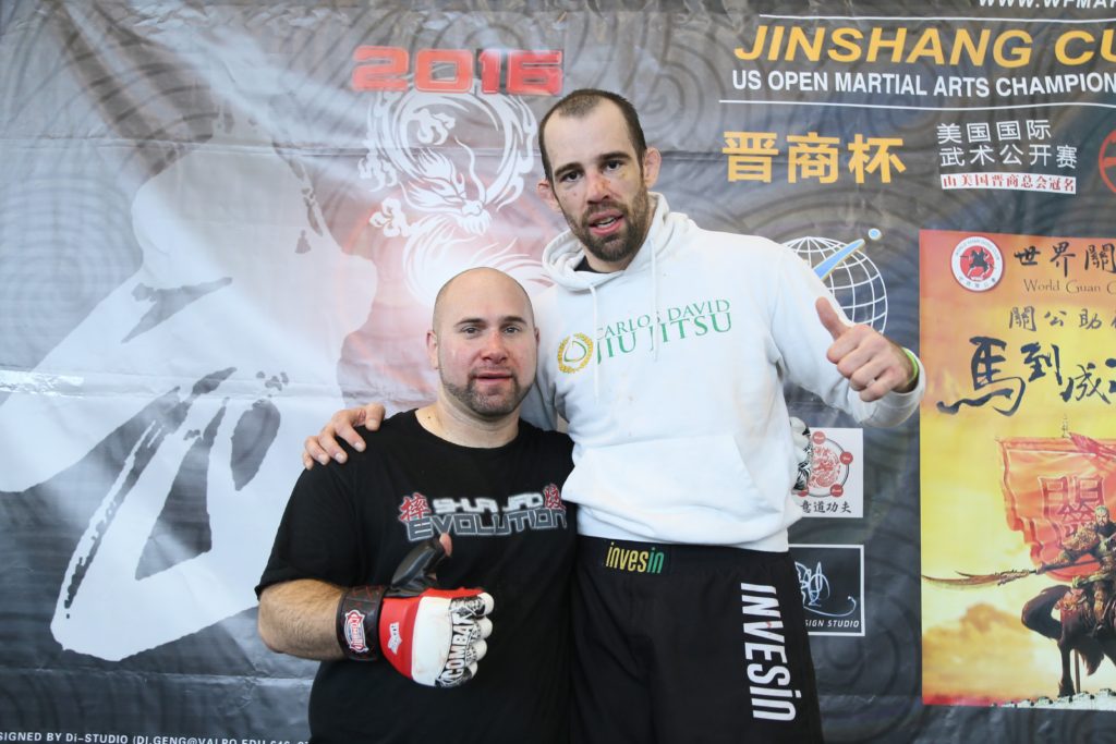 Full contact sparring competitors at The US Open Martial Arts Championship