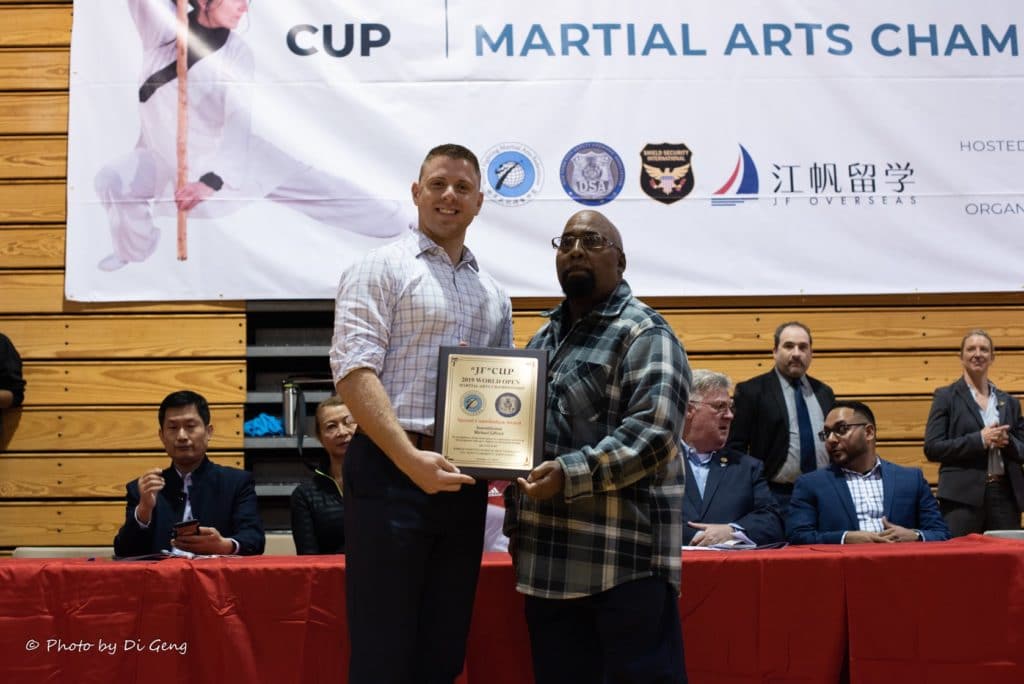 Award - NYS Assembly Member Michael J. LiPetri & Grandmaster George Crayton